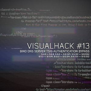 VISUALHACK #13 BIND DNS server TSIG auth bypassb on Vimeo
